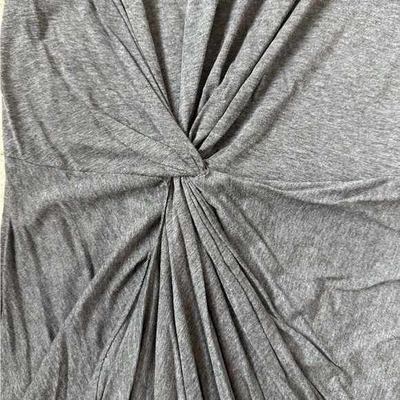 A.L.C knotted gray Sleeveless Dress size Medium - Picture 3 of 7